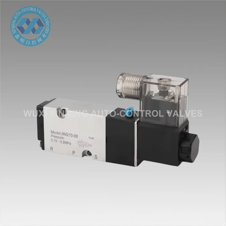 2- Way 5- port vysokotlaký pneumatický solenoidní ventil (0-10 mPa)