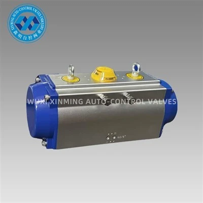 Lightweight Aluminum Double Acting Pneumatic Actuator For Butterfly Valves