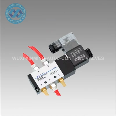 Hliníková slitina pneumatická solenoidová ventil 52 AC220V 110V