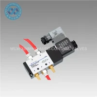 Hliníková slitina pneumatická solenoidová ventil 52 AC220V 110V