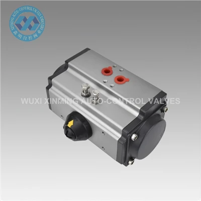 V řadě GT SIRES Single and Double Acting Pneumatic Butterfly Valve Actuator 90 ° rotace
